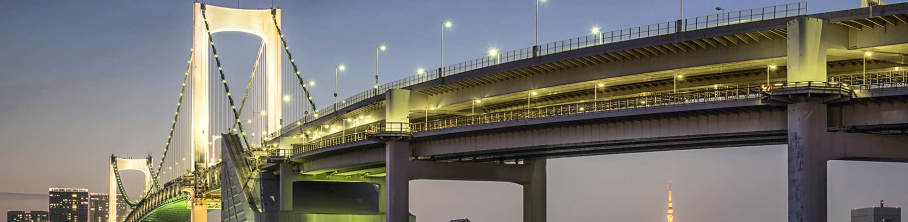 A bridge under construction