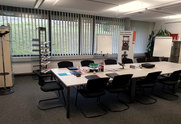 Meeting room during a project review